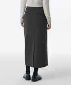 MUSINSA STANDARD WOMAN MUSINSA STANDARD WOMAN Women's Straight Maxi Skirt [Gunmetal]