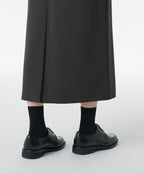 MUSINSA STANDARD WOMAN MUSINSA STANDARD WOMAN Women's Straight Maxi Skirt [Gunmetal]