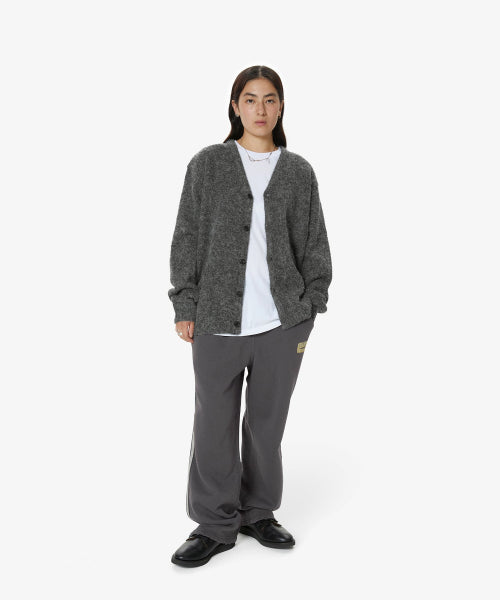 THISISNEVERTHAT THISISNEVERTHAT Hairy Knit Cardigan Charcoal