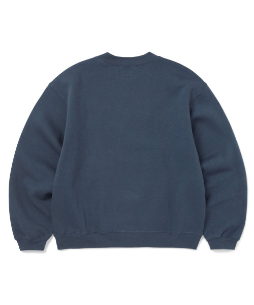 THISISNEVERTHAT THISISNEVERTHAT Pocket Crewneck Sweatshirt Deep Water