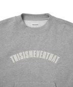 THISISNEVERTHAT THISISNEVERTHAT Pocket Crewneck Heather Grey
