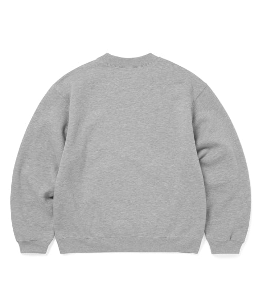 THISISNEVERTHAT THISISNEVERTHAT Pocket Crewneck Heather Grey