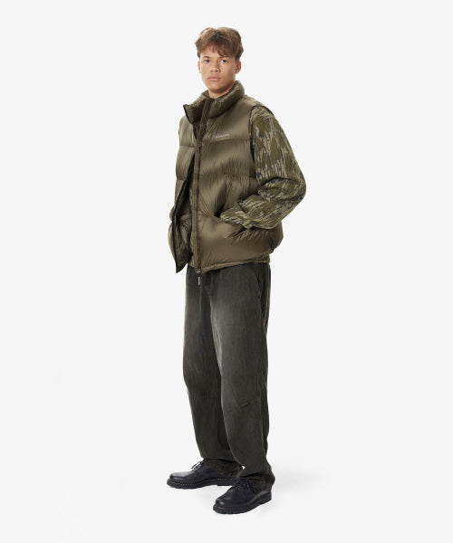 THISISNEVERTHAT THISISNEVERTHAT Padded Jacket Down Vest Olive