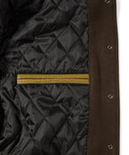 THISISNEVERTHAT THISISNEVERTHAT ULTRAS Varsity Jacket Brown