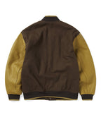 THISISNEVERTHAT THISISNEVERTHAT ULTRAS Varsity Jacket Brown