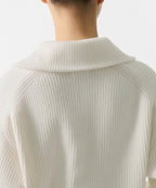 MUSINSA STANDARD WOMAN MUSINSA STANDARD WOMAN Women's Knitwear Half Zip-up [Ivory]