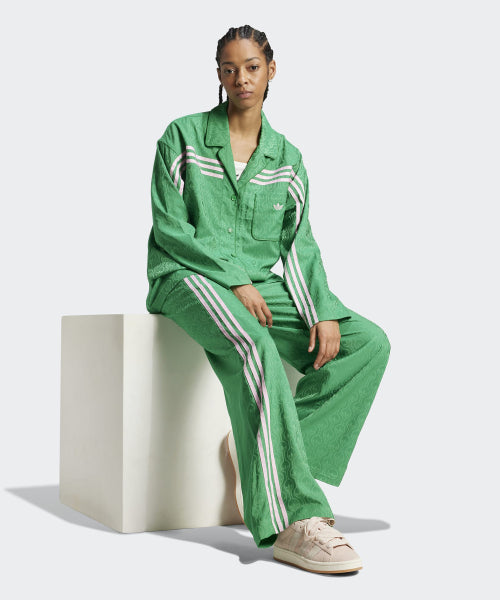ADIDAS ADIDAS 70s Wide Leg Pants - Green