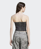 ADIDAS ADIDAS Washed Out Corset Top - Black