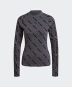 ADIDAS ADIDAS Mono Long Sleeve Top - Charcoal