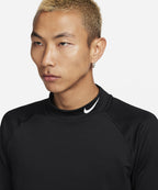 NIKE Nike T-Shirt Long Sleeve Fitness Mock - M