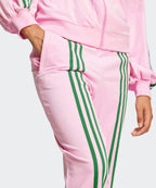 ADIDAS ADIDAS 70s Velor Track Pants - Pink:Green