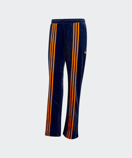 ADIDAS ADIDAS 70s Velor Track Pants - Navy:Orange