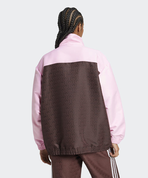 ADIDAS ADIDAS 70s Oversized Track Jacket - Pink