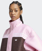 ADIDAS ADIDAS 70s Oversized Track Jacket - Pink