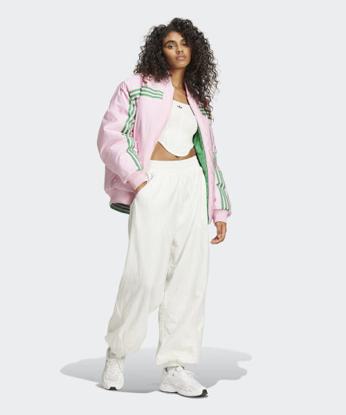 ADIDAS ADIDAS 70s Reversible Bomber Jacket - Green:Pink