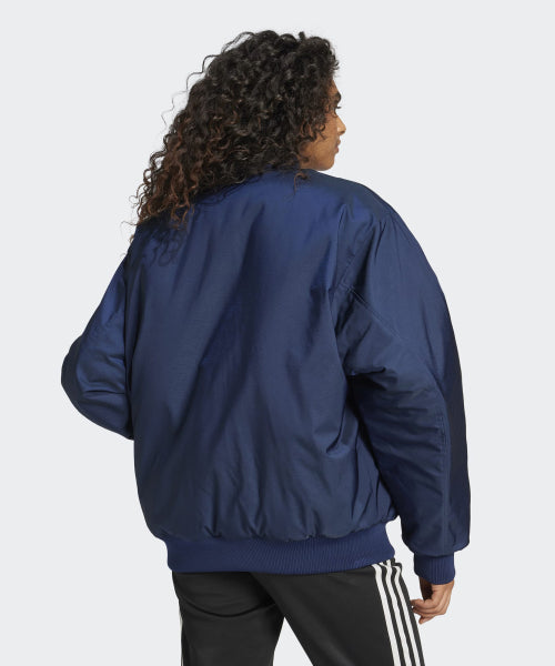 ADIDAS ADIDAS 70s Reversible Bomber Jacket - Navy: Orange