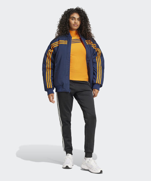 ADIDAS ADIDAS 70s Reversible Bomber Jacket - Navy: Orange
