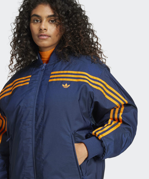 ADIDAS ADIDAS 70s Reversible Bomber Jacket - Navy: Orange