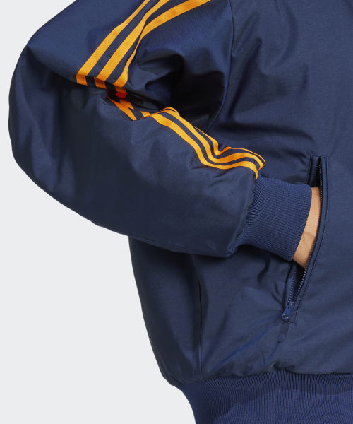 ADIDAS ADIDAS 70s Reversible Bomber Jacket - Navy: Orange