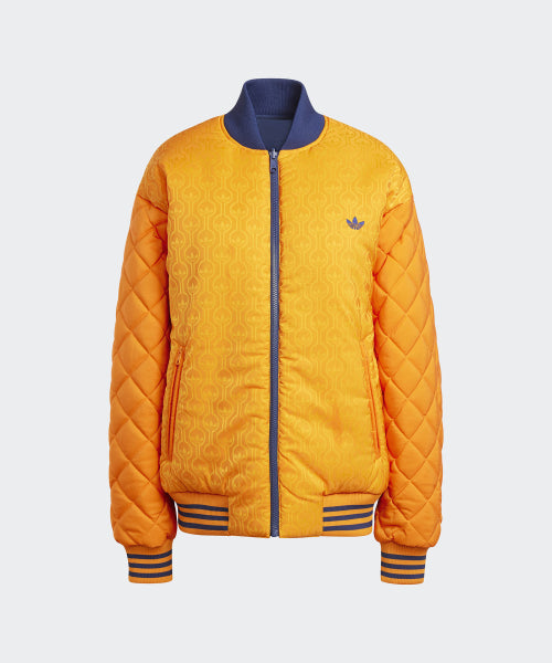ADIDAS ADIDAS 70s Reversible Bomber Jacket - Navy: Orange