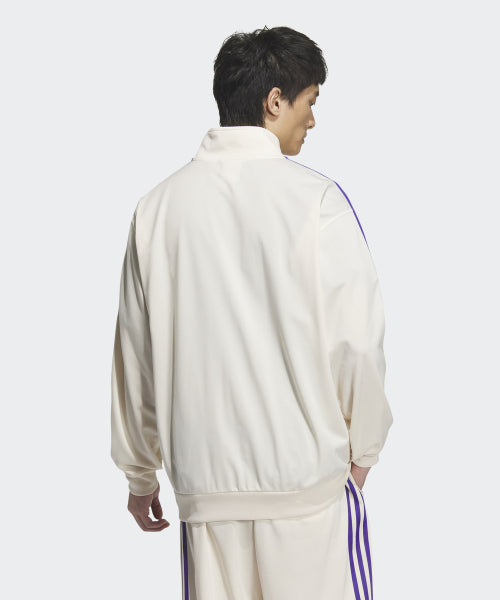 ADIDAS ADIDAS BB Track Top - Wonder White: Purple