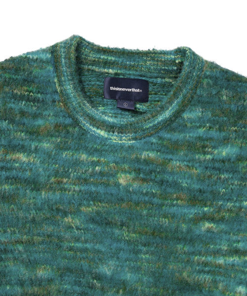 THISISNEVERTHAT THISISNEVERTHAT Static Knit Sweater Green