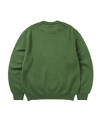 THISISNEVERTHAT THISISNEVERTHAT Basketball Hoop Knit Sweater Green