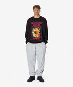 THISISNEVERTHAT THISISNEVERTHAT Basketball Hoop Knit Sweater Black