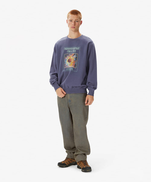 THISISNEVERTHAT THISISNEVERTHAT Basketball Hoop Sweatshirt Violet