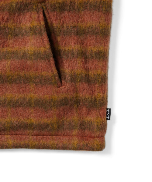 THISISNEVERTHAT THISISNEVERTHAT Brushed Wool Check Jacket Pink