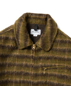 THISISNEVERTHAT THISISNEVERTHAT Brushed Wool Check Jacket Dark Brown