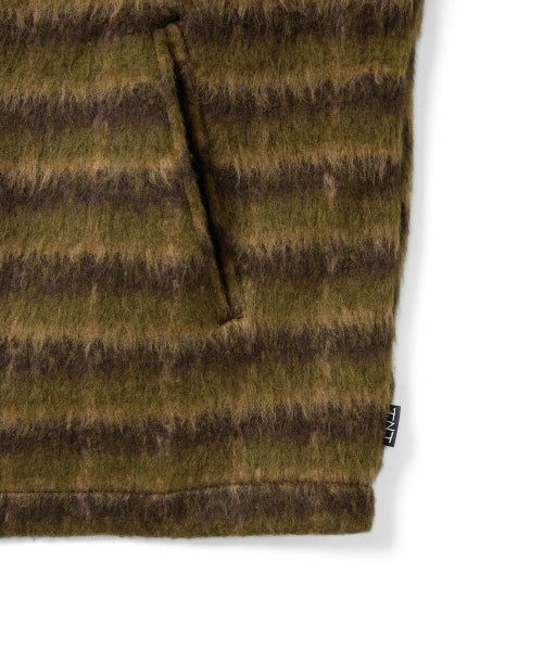 THISISNEVERTHAT THISISNEVERTHAT Brushed Wool Check Jacket Dark Brown