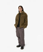 THISISNEVERTHAT THISISNEVERTHAT Brushed Wool Check Jacket Dark Brown
