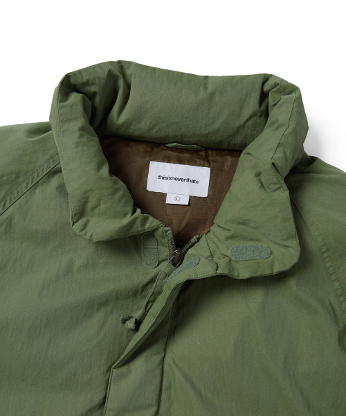 THISISNEVERTHAT THISISNEVERTHAT Multi Pocket Down Jacket Green