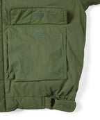 THISISNEVERTHAT THISISNEVERTHAT Multi Pocket Down Jacket Green