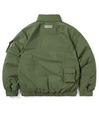 THISISNEVERTHAT THISISNEVERTHAT Multi Pocket Down Jacket Green
