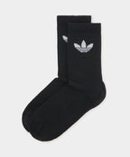 ADIDAS ADIDAS Trefoil Cushion Crew Socks - Black