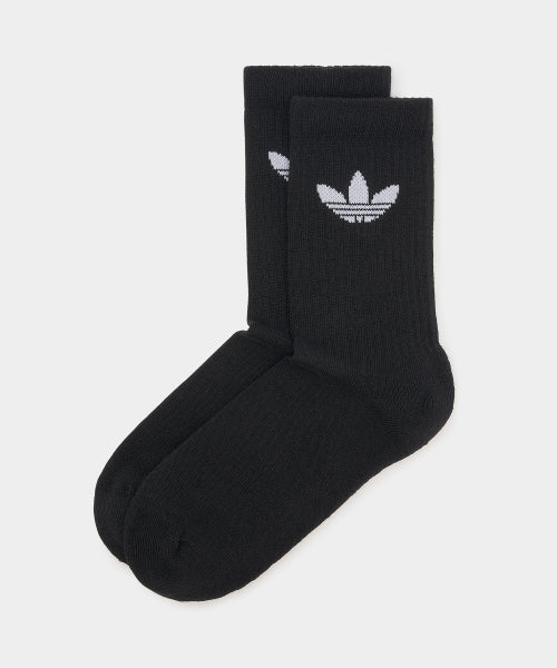 ADIDAS ADIDAS Trefoil Cushion Crew Socks - Black