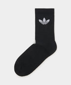 ADIDAS ADIDAS Trefoil Cushion Crew Socks - Black