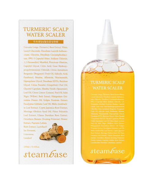 STEAMBASE Hair loss improvement, scalp strengthening, turmeric scaler 250ml