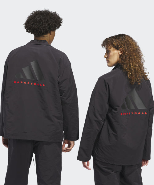 ADIDAS ADIDAS Basketball Coach Jacket - Black