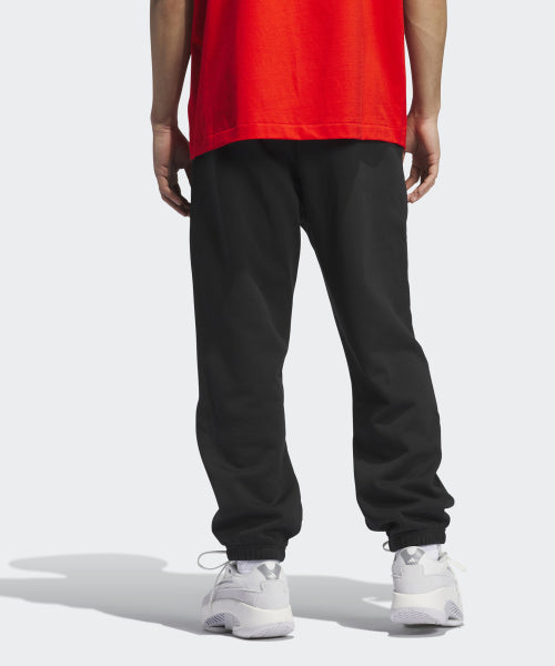 ADIDAS ADIDAS Basketball Fleece Jogger - Black