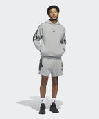ADIDAS ADIDAS Basketball Spacer Hoodie - Gray