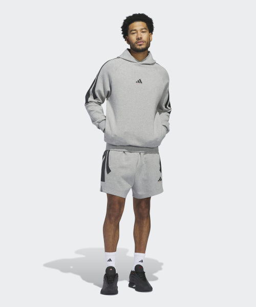 ADIDAS ADIDAS Basketball Spacer Hoodie - Gray