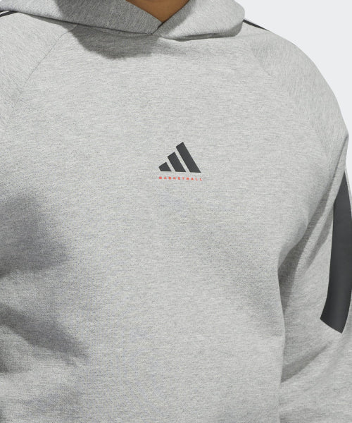 ADIDAS ADIDAS Basketball Spacer Hoodie - Gray
