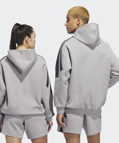 ADIDAS ADIDAS Basketball Spacer Hoodie - Gray