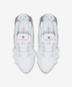 NIKE NIKE Sneakers White:Metallic Silver:Max Orange
