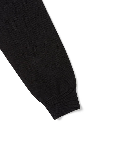 THISISNEVERTHAT THISISNEVERTHAT Broken Logo Cardigan Black