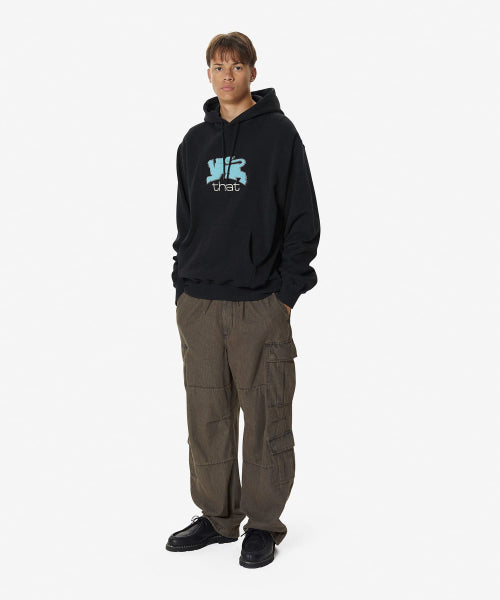 THISISNEVERTHAT THISISNEVERTHAT Lion Hoodie Black