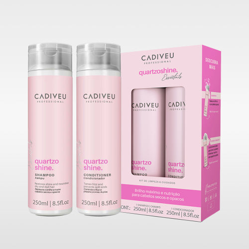 CADIVEU Quartz Shine Shampoo & Conditioner Set (500ml)